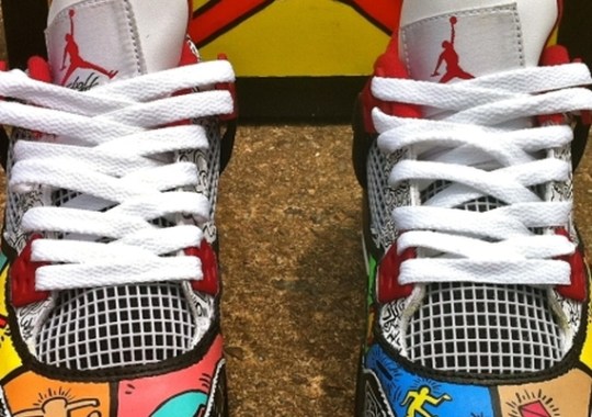 Air Jordan IV “Keith Haring” by District Customs