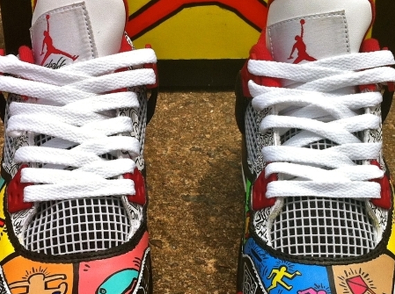 Air Jordan IV “Keith Haring” by District Customs