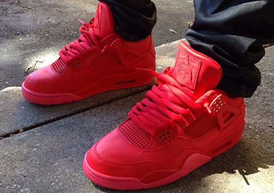 Air Jordan IV “Red October” by Noldo Customs