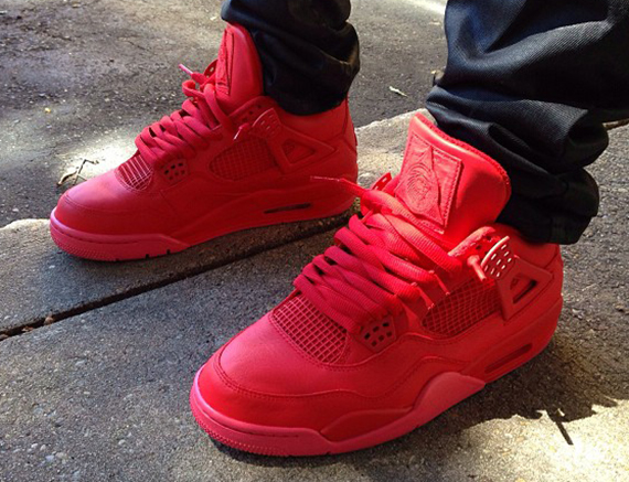 Air Jordan IV “Red October” by Noldo Customs