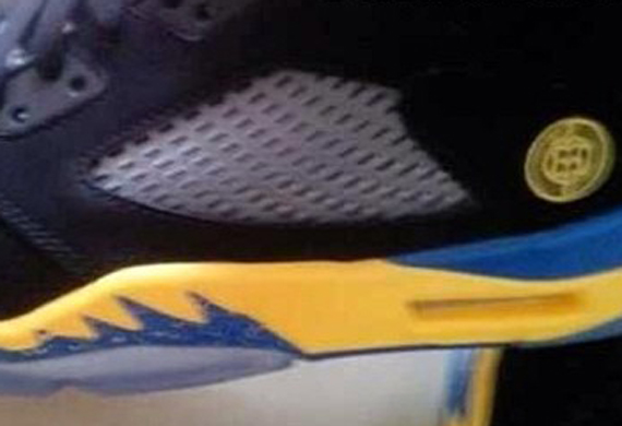 Air Jordan V Black Yellow Royal 1