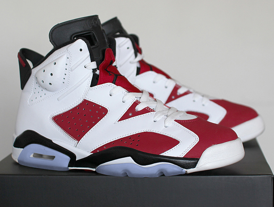 Air Jordan Vi Carmine 2014 1