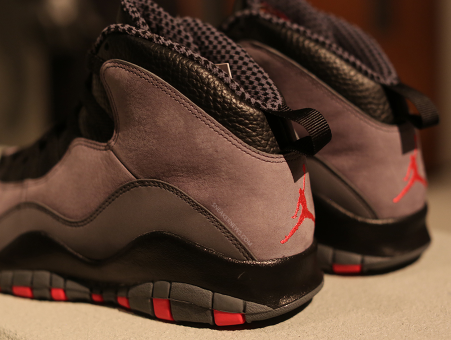 Air Jordan 10 - Cool Grey - Infrared - Black