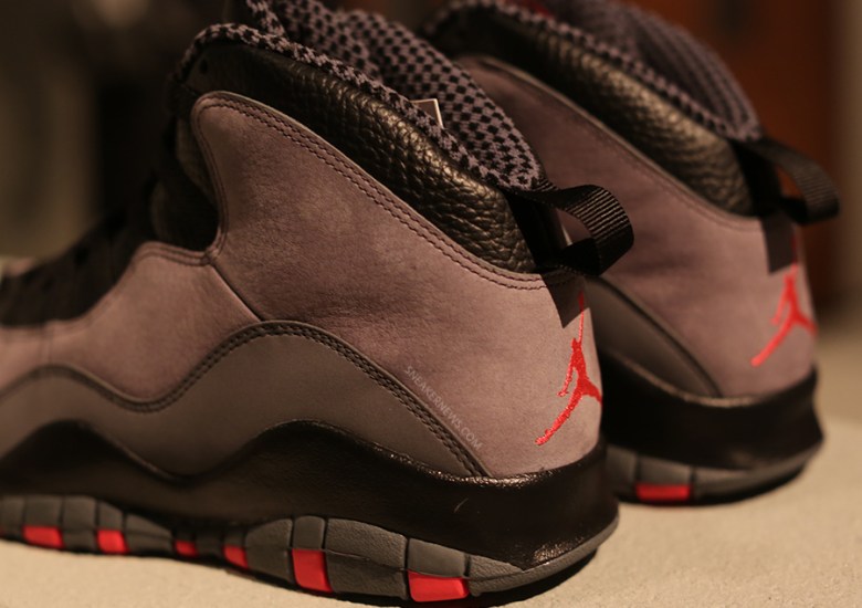 Air Jordan 10 – Cool Grey – Infrared – Black