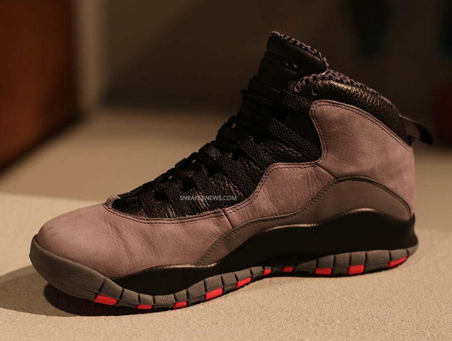 Air Jordan X Cool Grey Infrared Black 8