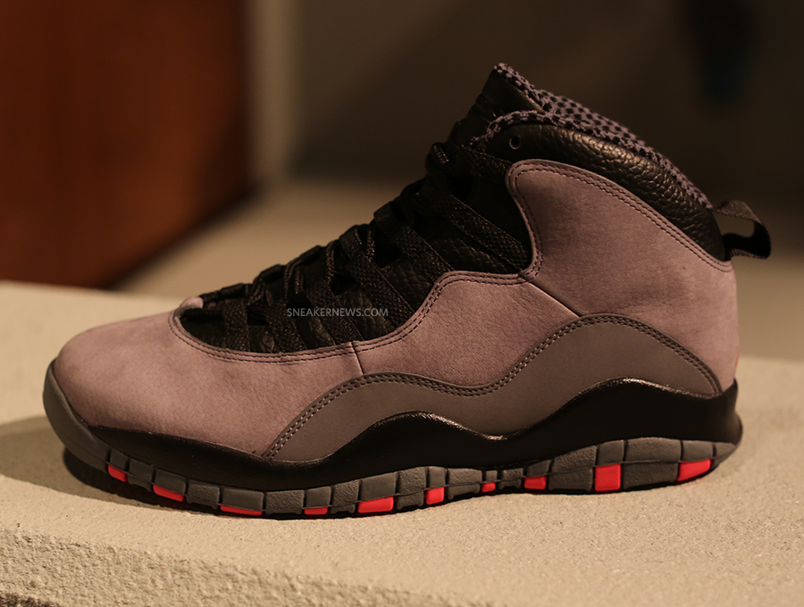 Air Jordan X Cool Grey Infrared Black 9