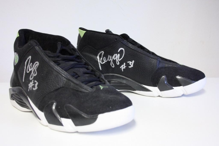 Air Jordan Xiv Indiglo Reggie Miller Autograph 06