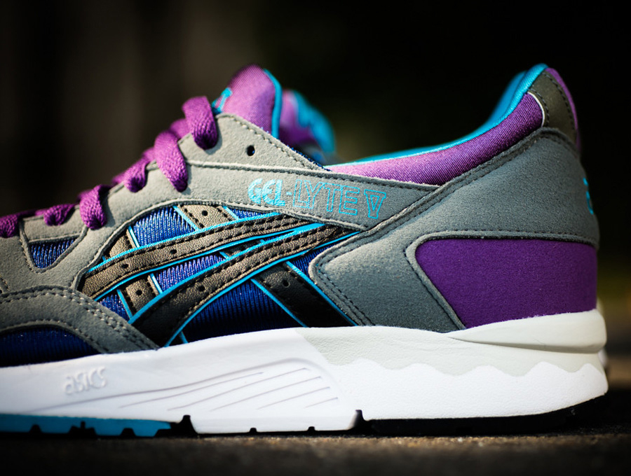 Asics Gel Lyte V - Grey - Blue - Purple | Available