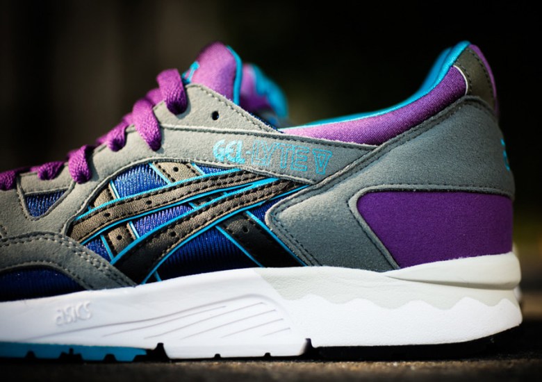 Asics Gel Lyte V – Grey – Blue – Purple | Available