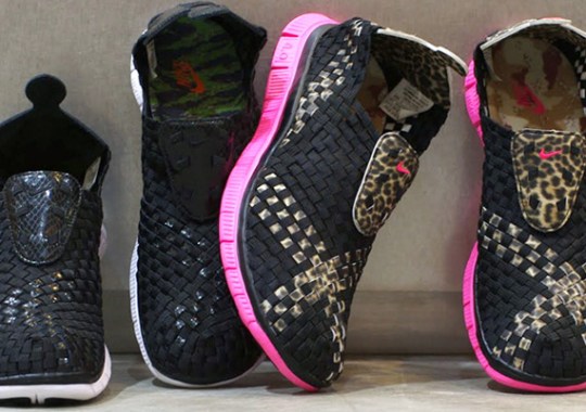 atmos x Nike Free Woven 4.0 “Animal Camo Pack”