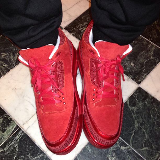 Chris Paul Air Jordan Iii Red October 2