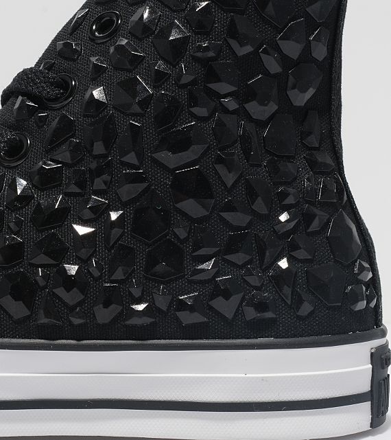 Converse Chuck Taylor All Star Black Rhinestone 10