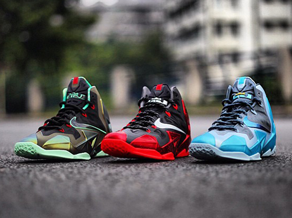 Gamma Blue Lebron 11 Release Date