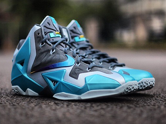 Nike LeBron 11 "Gamma Blue" - Release Date