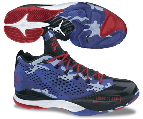 Jordan Cp3.vii Blue Camo 2