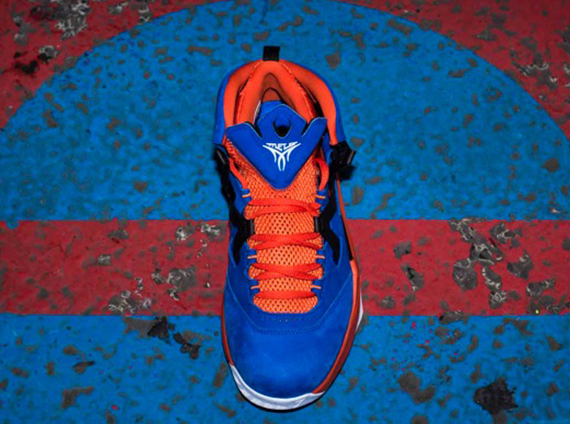 Jordan Melo M9 Game Royal Orange Suede 1