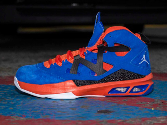 Jordan Melo M9 - Game Royal - Orange - Black