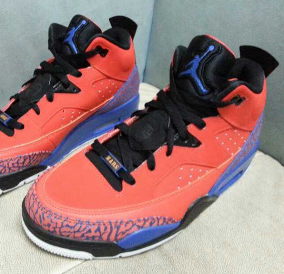 Jordan Son Of Mars Low Red Blue Black 2