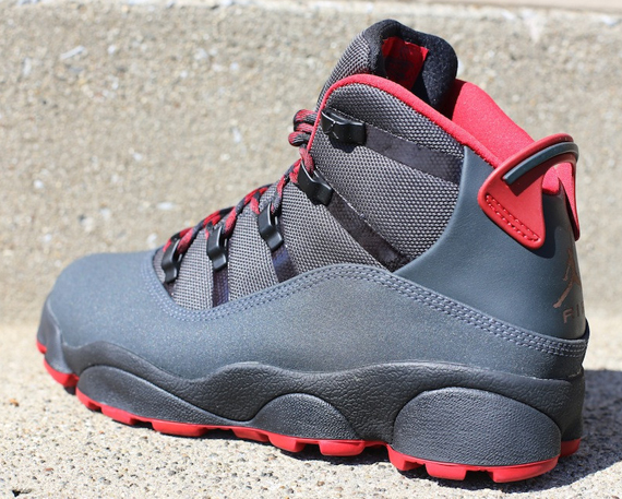 Jordan Winterized 6 Rings Anthracite Gym Red Black 2