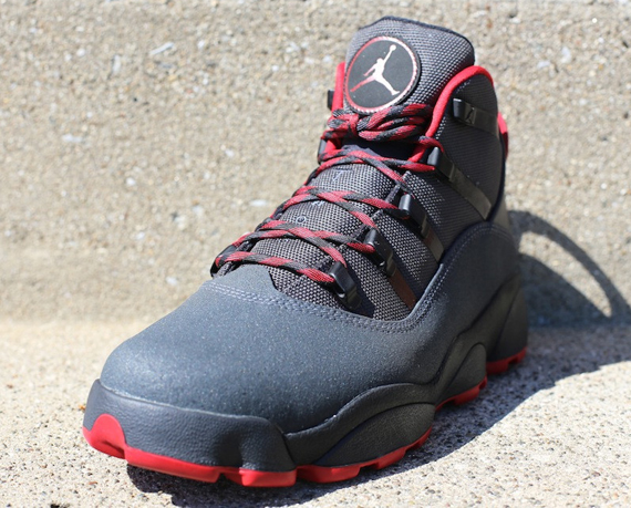 Jordan Winterized 6 Rings Anthracite Gym Red Black 4