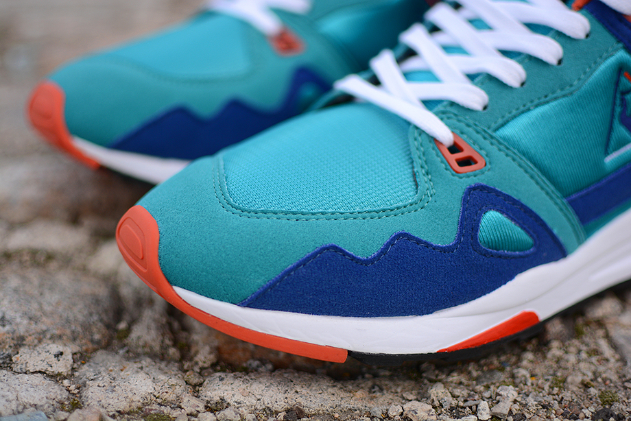 Le Coq Sportif Pumpkin Orange Sodalite Blue 03