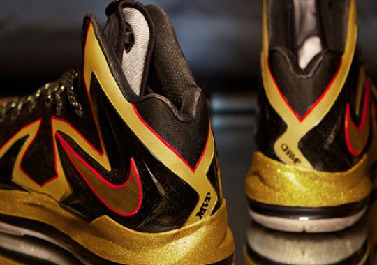 Nike LeBron X Elite “Championship” by Dank Customs for LeBron James