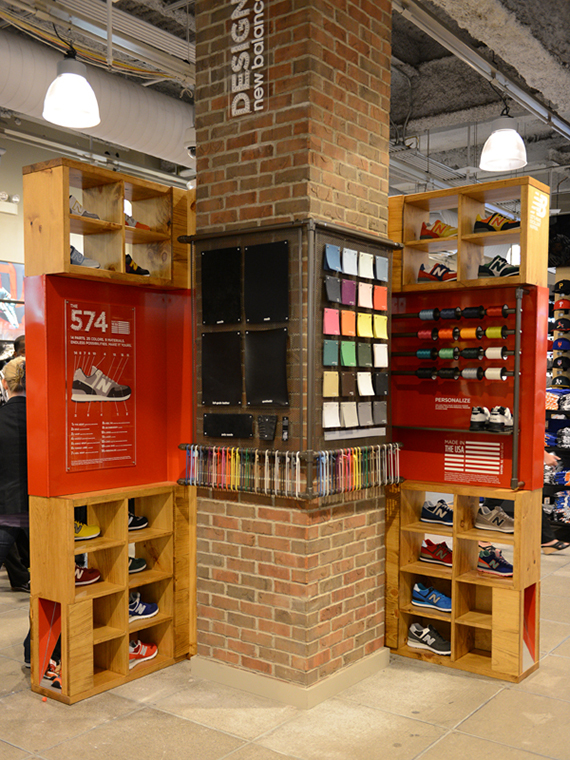 New Balance 574 Customization Kiosk At Foot Locker Times Square 5