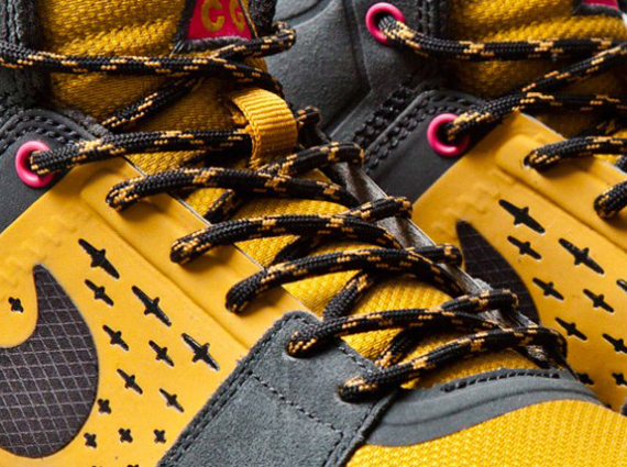 Nike ACG Air Alder Mid – Gold Suede – Anthracite