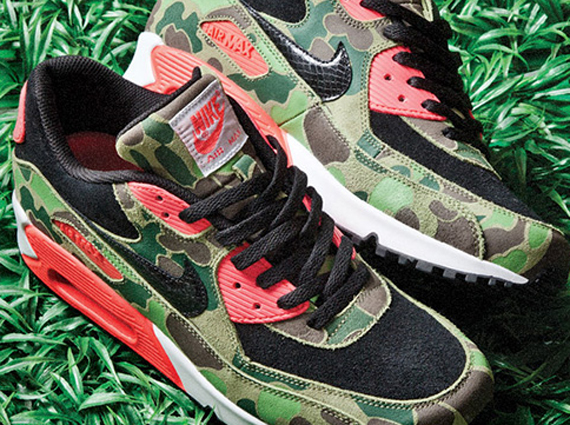 Nike Air Max 90 “Camo Infrared”