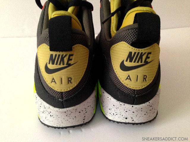 Nike Air Max 90 Mid No Sew Black Olive Volt 5