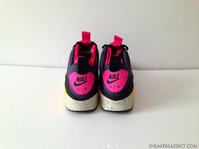 Nike Air Max 90 Mid No Sew Black Pink Orange 5