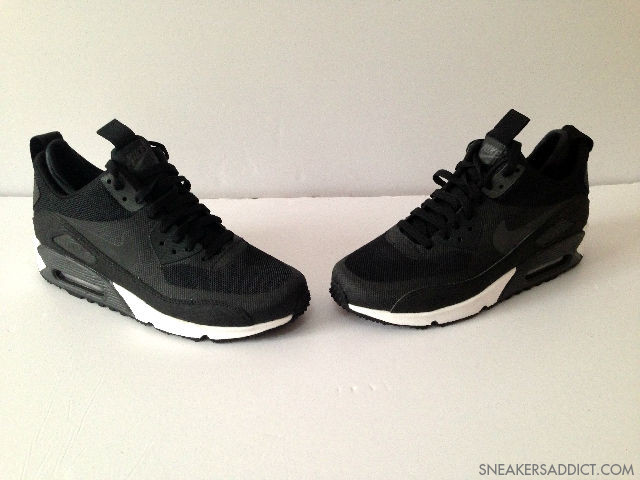 Nike Air Max 90 Mid No Sew Black White 3
