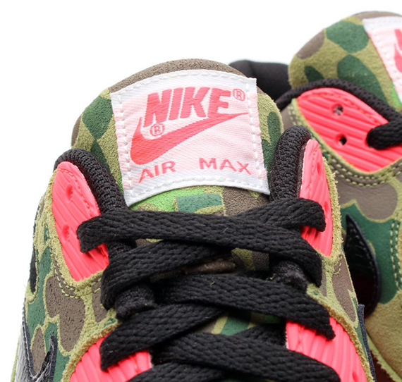 Nike Air Max 90 Premium Duck Hunter Camo Infrared 5