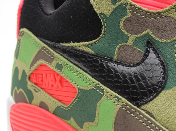 Nike Air Max 90 Premium Duck Hunter Camo Infrared