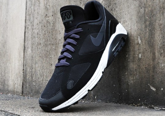 Nike Air Max Terra 180 – Black – Dark Charcoal – Metallic Silver