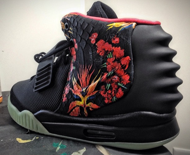Nike Air Yeezy 2 Givenchy Customs 01