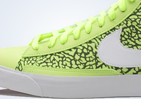 Nike Blazer Mid Volt Elephant