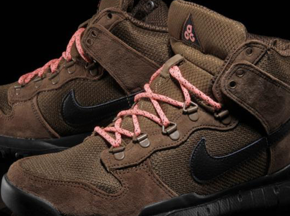 Nike ACG Dunk High OMS - Military Brown - Dark Khaki - Black