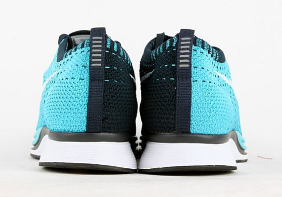 Nike Flyknit Racer Turquoise White Black 6