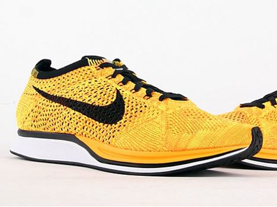 Nike Flyknit Racer Yellow Black