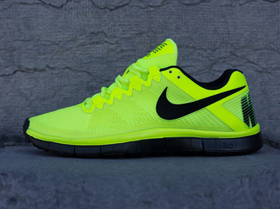 Nike Free Trainer 3.0 Volt Black 3