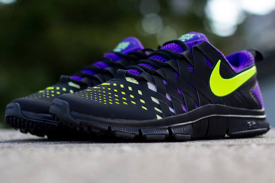 Nike Free Trainer 5 Nrg Black Volt Purple 2