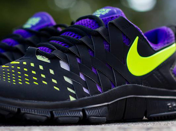 Nike Free Trainer 5 Nrg Black Volt Purple