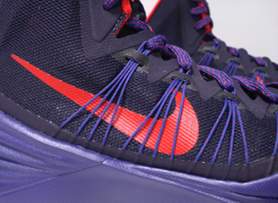 Nike Hyperdunk 2013 Purple Red Grey 2