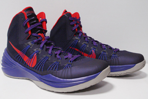 Nike Hyperdunk 2013 Purple Red Grey 6