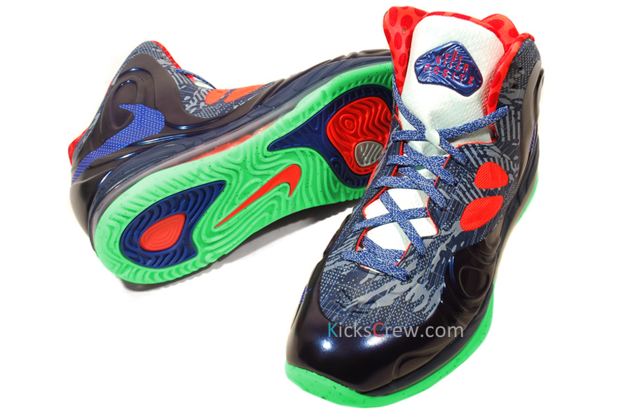 Nike Hyperposite Hyper Blue Obsidian Total Crimson 4