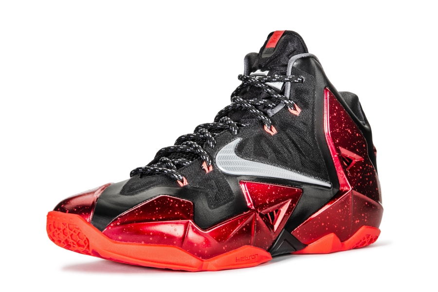 Nike Lebron 11 Black Red Release Date 01