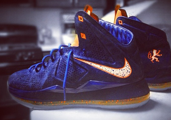 Nike LeBron X EXT “Hardwood Classic” by Mache Customs