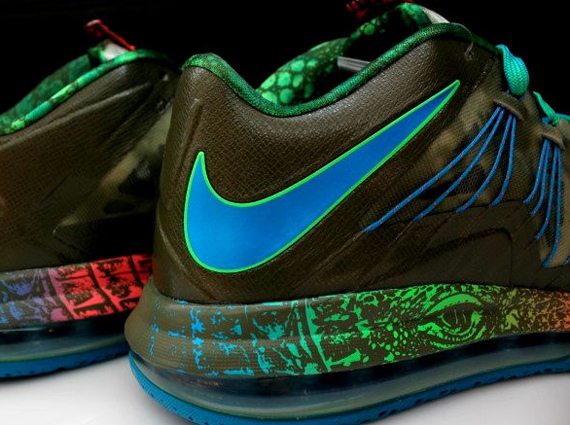 Nike LeBron X Low "Reptile"