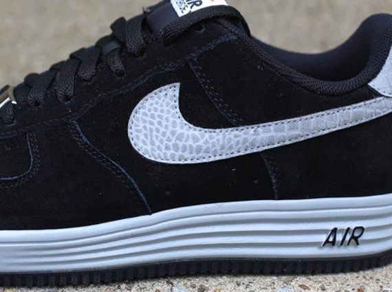 Nike Lunar Force 1 Reflect – Black – Reflective Silver